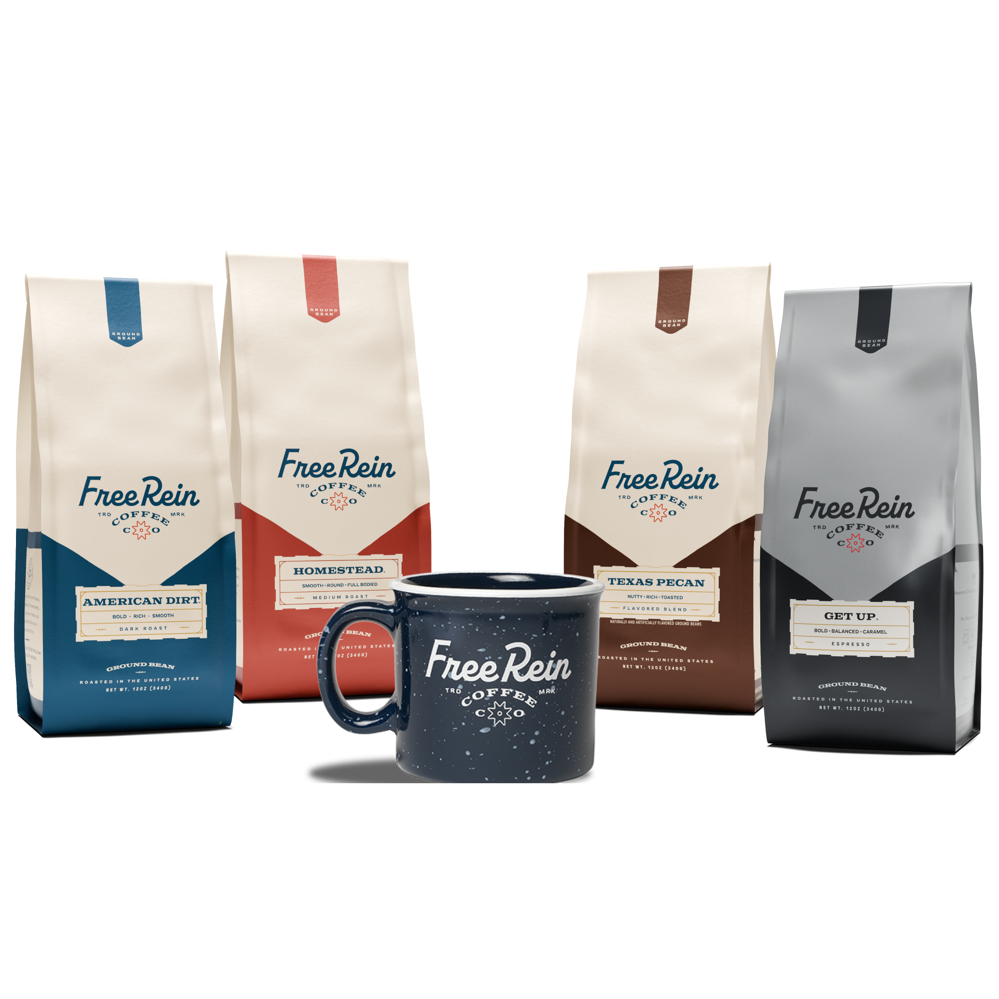 Free Rein Favorites Ground Coffee + Trademark Mug